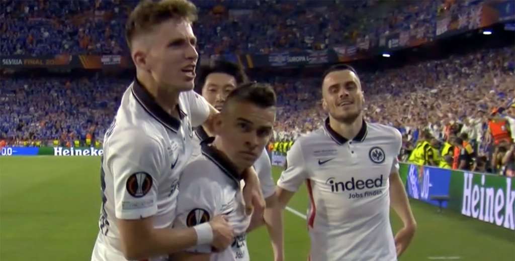 Goleador letal: Borr&eacute; apareci&oacute; y el Eintracht Frankfurt empat&oacute;