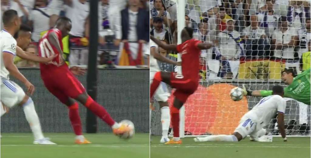 La impactante atajada de Courtois a Sadio Man&eacute;: era un golazo del 10