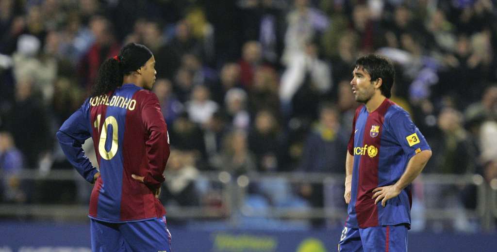"Ronaldinho y Deco entrenaron borrachos y por eso los echaron"