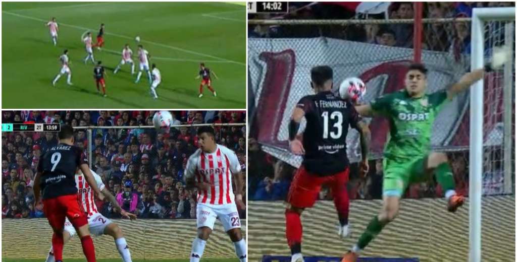 Es un fenómeno: infernal asistencia de Julián Álvarez en la victoria de River