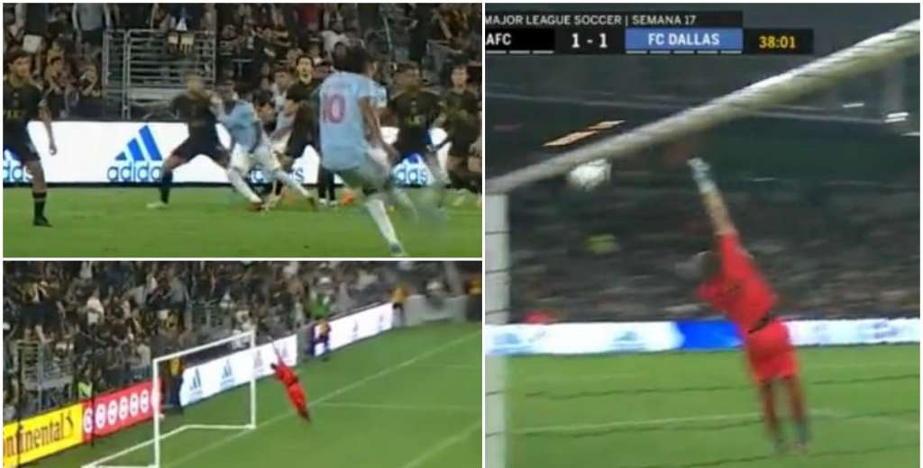 Qué locura: Desde tres cuarto de cancha, brutal zapatazo al ángulo