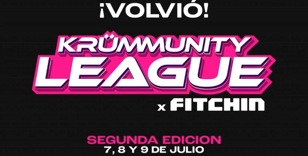 Llega la segunda edición de "Krümmunity League x FITCHIN"