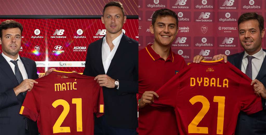 Dybala le robó el dorsal 21 a otro jugador y la Roma tuvo que avisarle