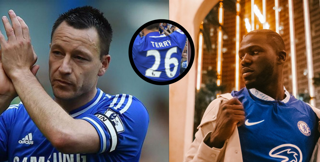 Respeto: Koulibaly le pidió a Terry usar su dorsal en el Chelsea