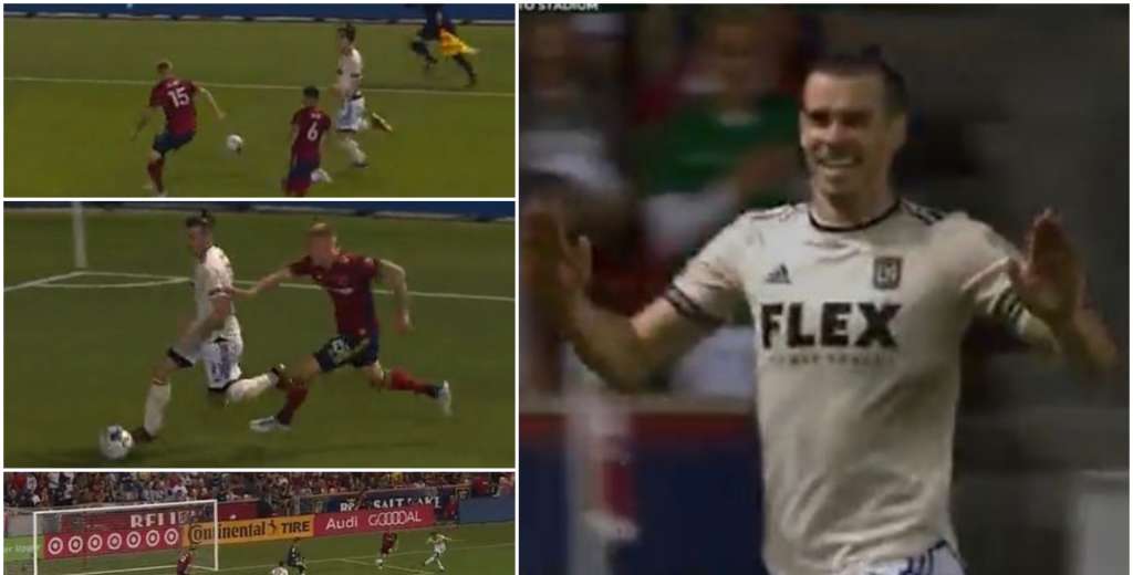 Cómo en la Play 2: Bale se mareó a todos por la orilla y convirtió un golazo