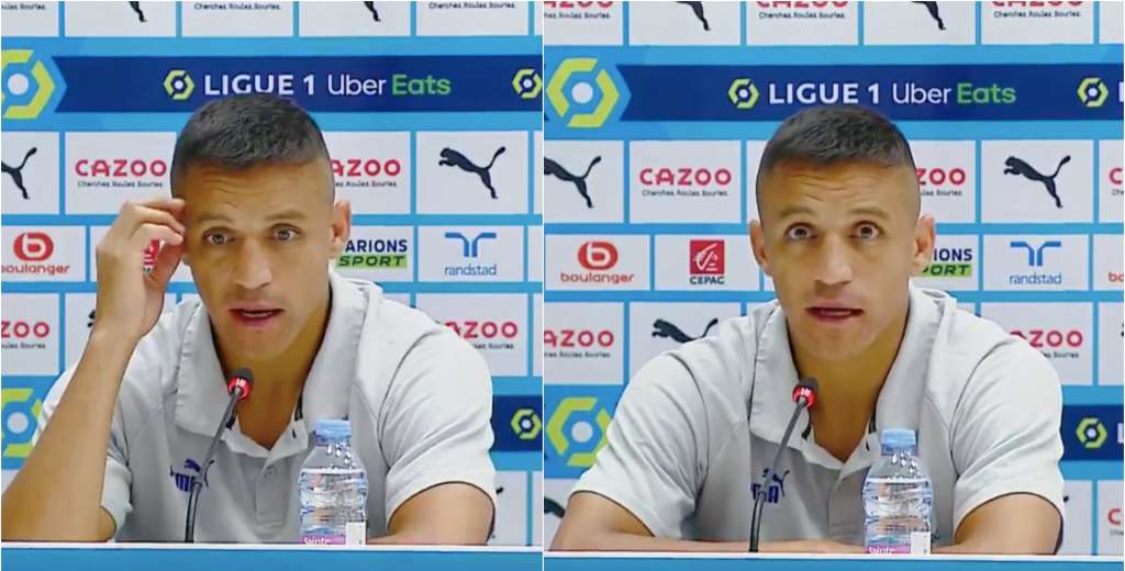 No se guardó nada: el palo de Alexis Sánchez al PSG en rueda de prensa