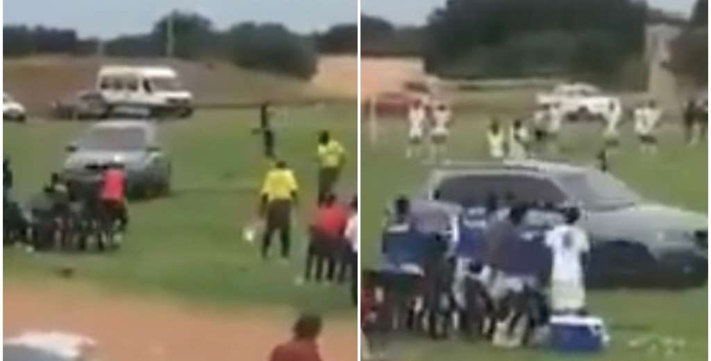 Se desquici&oacute; totalmente: fan&aacute;tico intent&oacute; atropellar al &aacute;rbitro con su auto