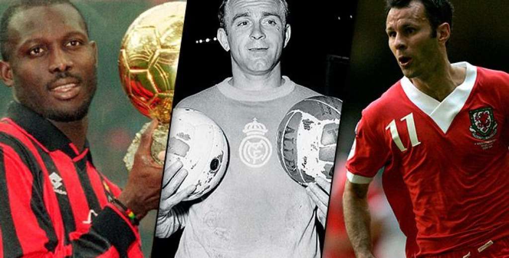 Legends who never played a FIFA World Cup