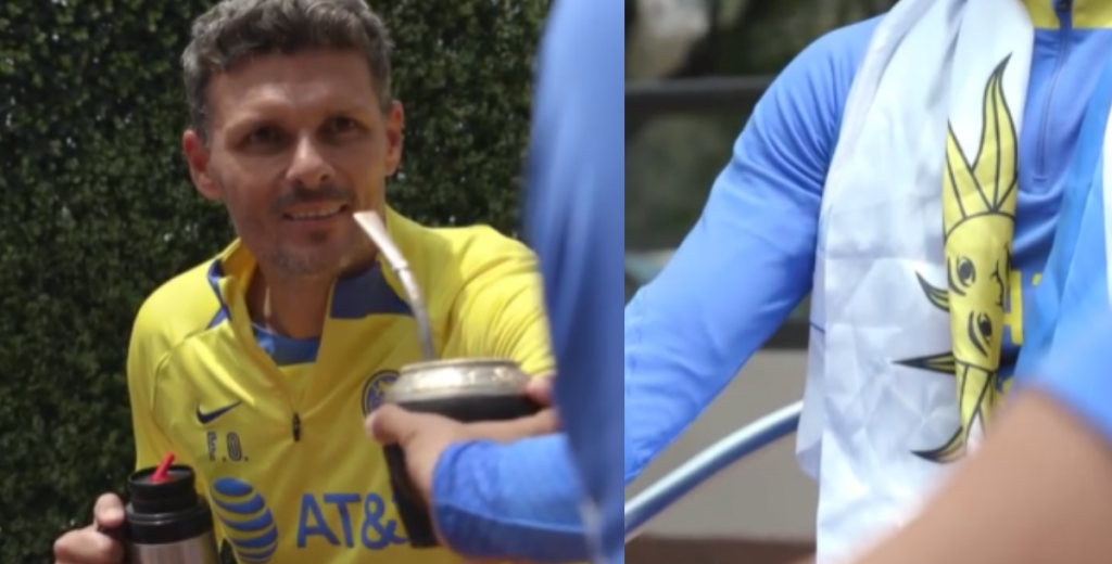 América recibe con todo mate a su nuevo refuerzo