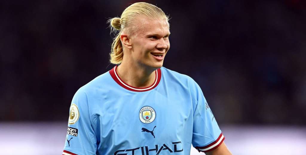 INCREDIBLE: Aguero compares Haaland to the likes of Ronaldo and Lewandowski