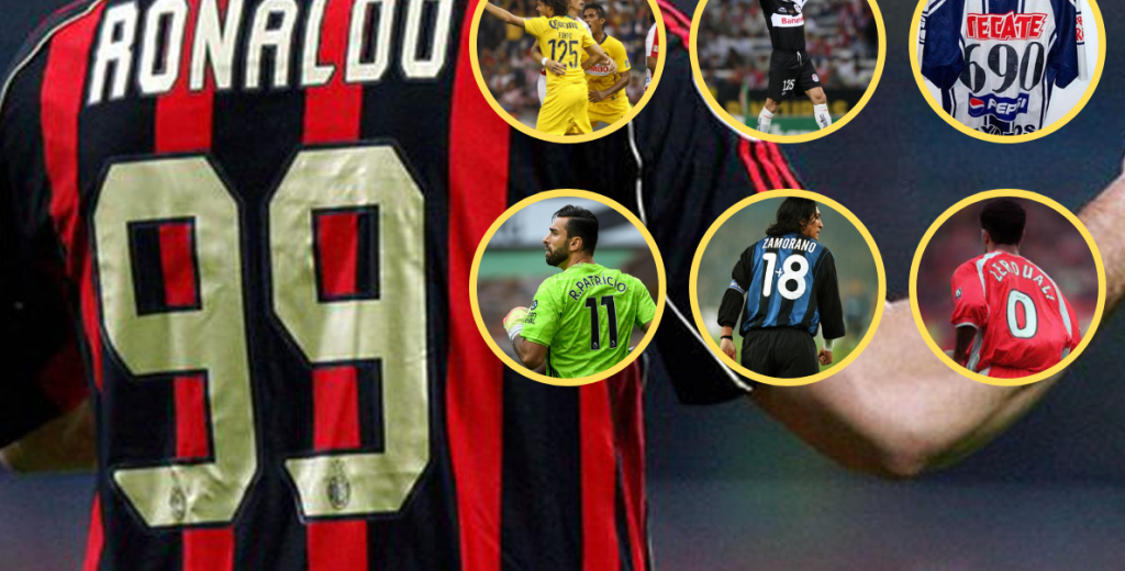 Los dorsales más extraños jamás utilizados en el fútbol