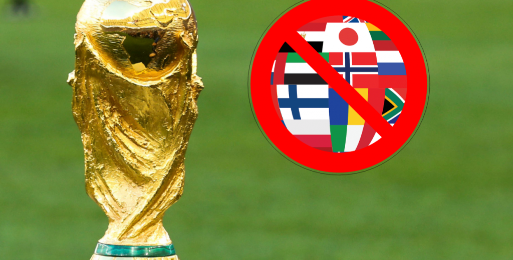 Las selecciones a las que la FIFA les prohibi&oacute; jugar el Mundial