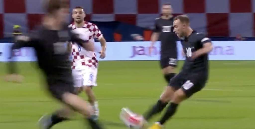 Locura: Eriksen le pegó desde 25 metros y metió este gol infernal