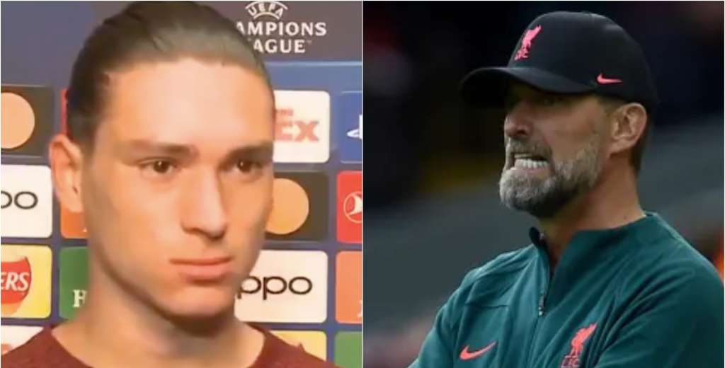 Incre&iacute;ble confesi&oacute;n de Darwin: "No le entiendo nada a Klopp cuando habla"
