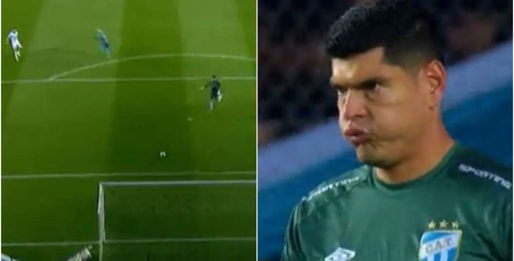 Grav&iacute;simo error de Lampe: dud&oacute;, regal&oacute; el bal&oacute;n y Copetti la mand&oacute; a guardar