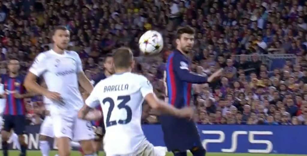 Piqué ya está para el retiro: su error grave en el empate del Inter