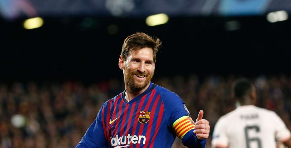 "¿A quién admiro? A Messi, es el mejor del mundo"