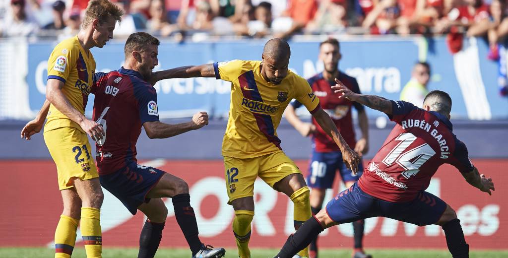 La estaba rompiendo pero el Barcelona se lo sacó de encima