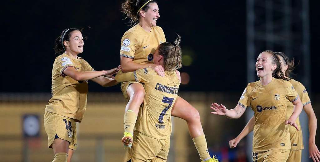 Mariona Caldentey y un golazo de mitad de cancha para Barcelona en Champions League