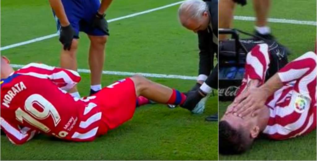 Luis Enrique sufre al m&aacute;ximo: Morata se lesiona a tres semanas de Qatar
