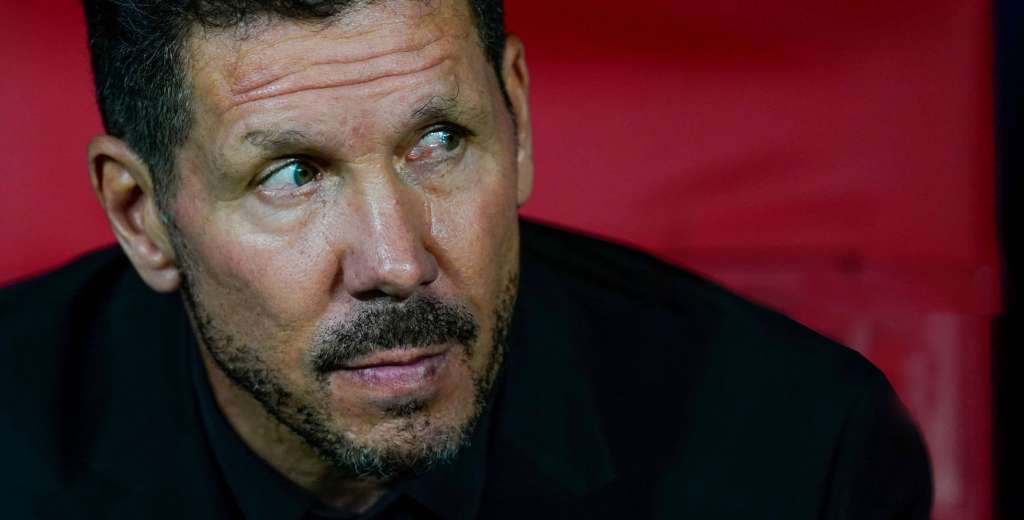 Simeone víctima de un nuevo dardo: "Acá rindo mejor, en el Atlético no tenía libertad"