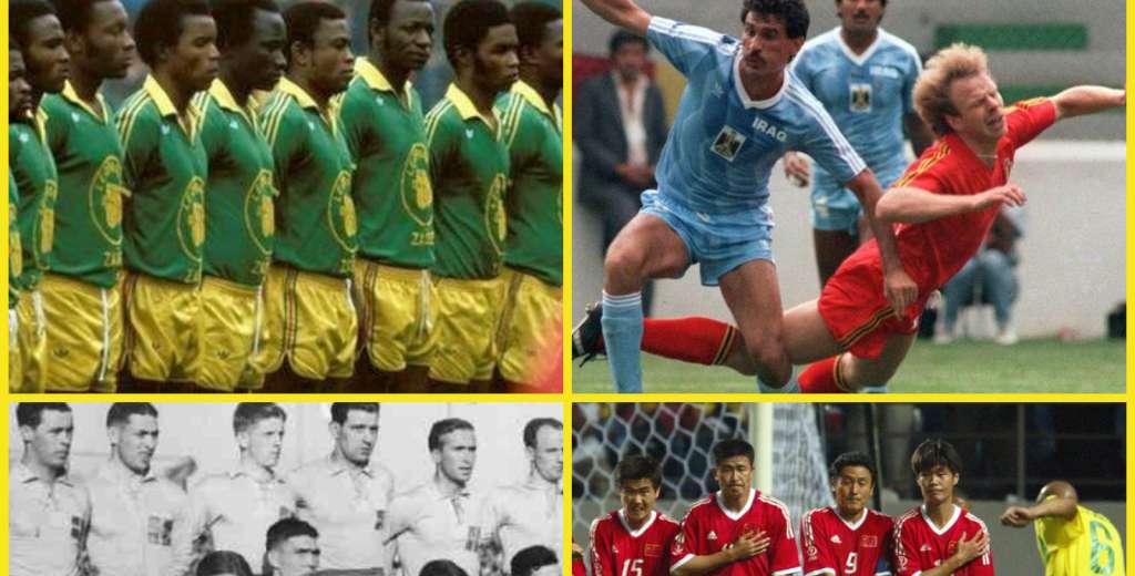 7 selecciones que no sabías que jugaron un Mundial