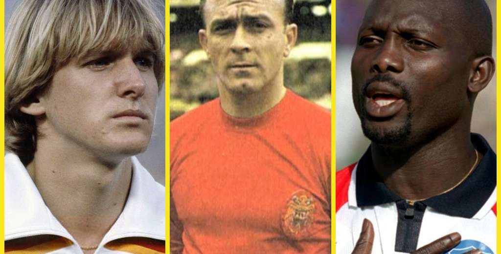 Ocho leyendas del f&uacute;tbol que no pudieron jugar una Copa del Mundo