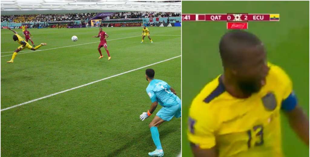 Sensacional: Valencia puso un exquisito cabezazo y Ecuador se adueña del debut