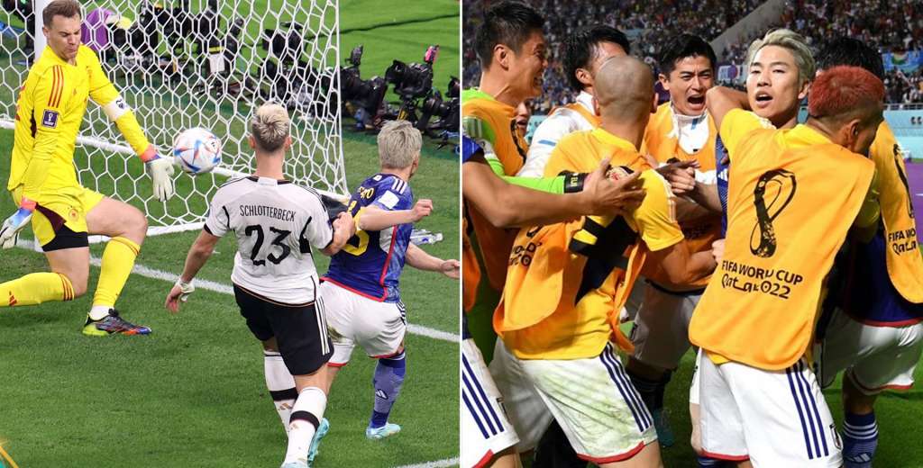 Neuer no pudo evitar el gol que le dio una hist&oacute;rica victoria 2 a 1 a Jap&oacute;n