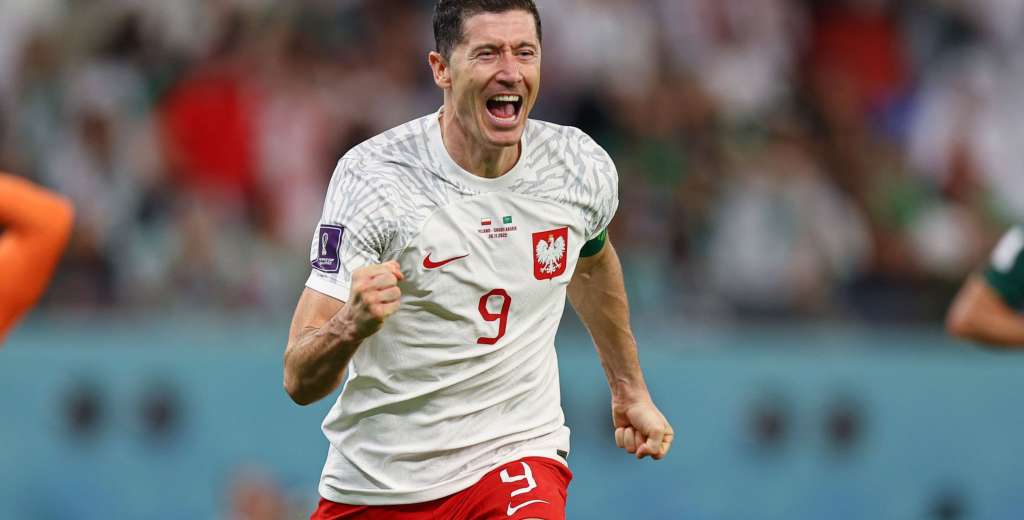 Videos: Polonia le gan&oacute; 2-0 a Arabia Saudita y Lewandowski anot&oacute; su primer gol