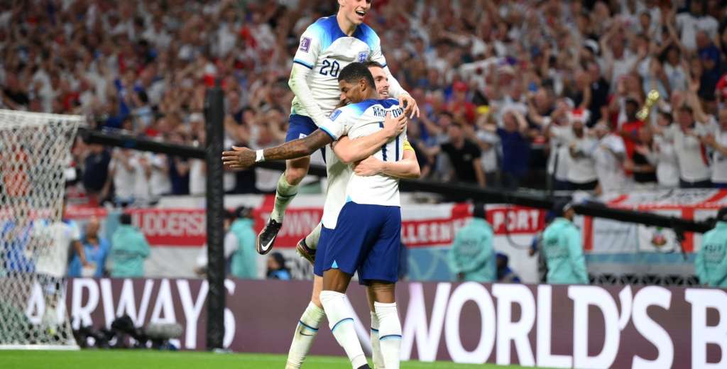 Inglaterra goleó a Gales y jugará ante Senegal en los octavos de final