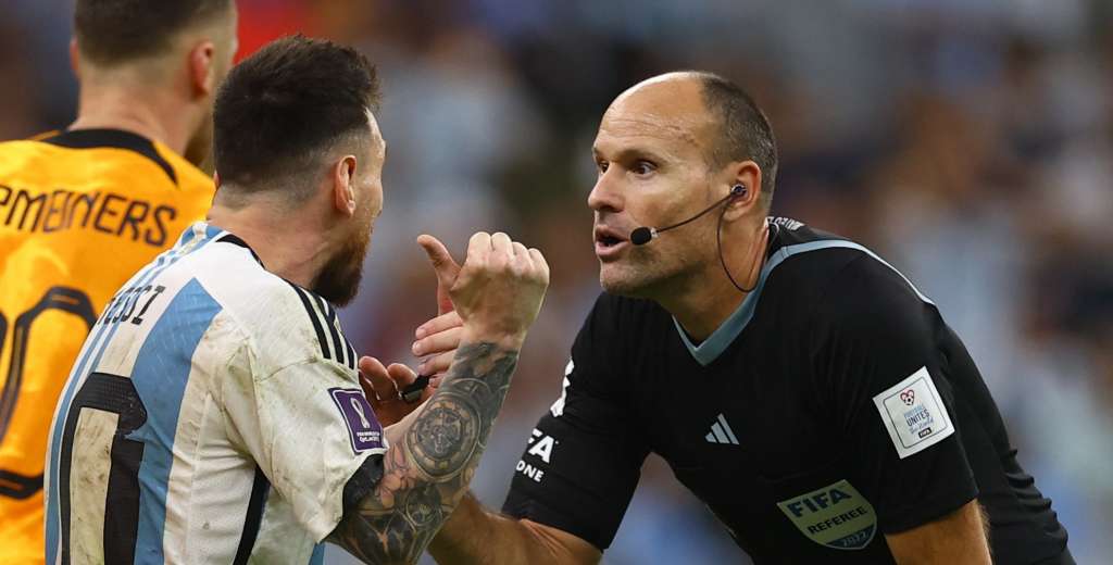 &iexcl;Lo mandaron a su casa! La determinaci&oacute;n de FIFA con Mateu Lahoz