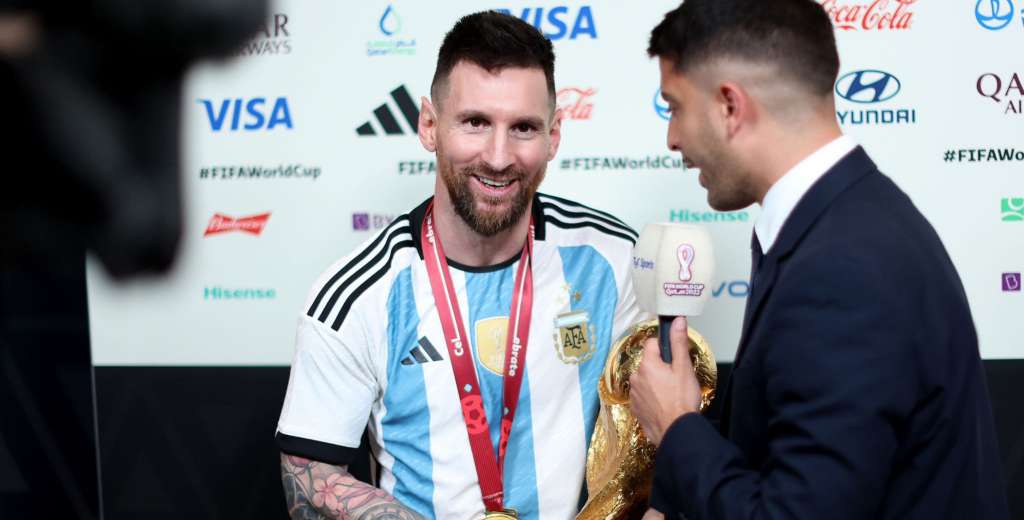 La bomba que tir&oacute; Messi en plena entrevista: "Quiero..."