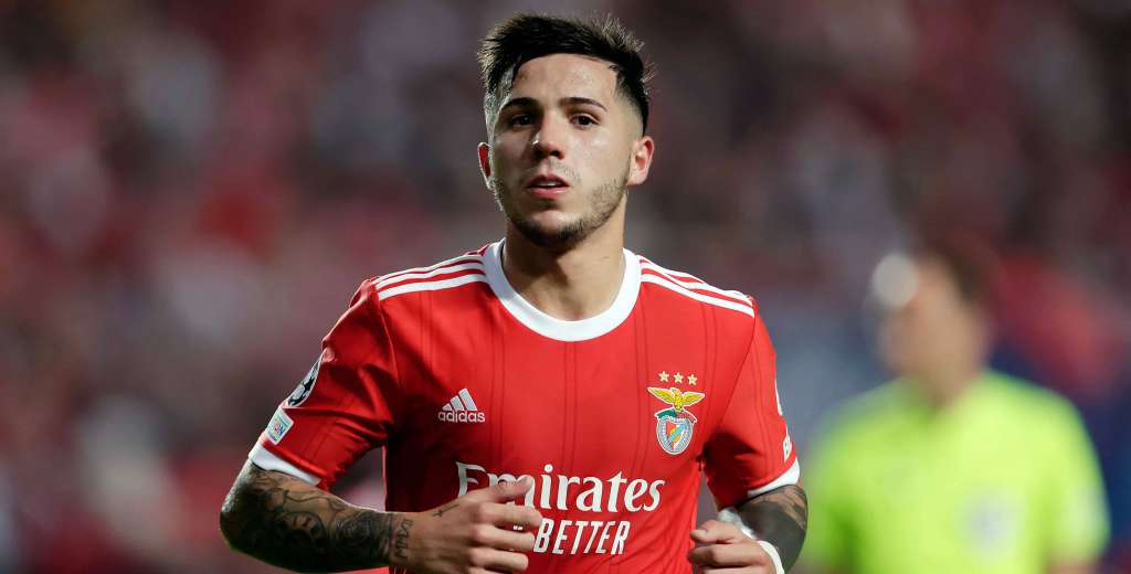 Sabe que queda poco tiempo: El DT de Benfica habl&oacute; sobre Enzo y dijo esto