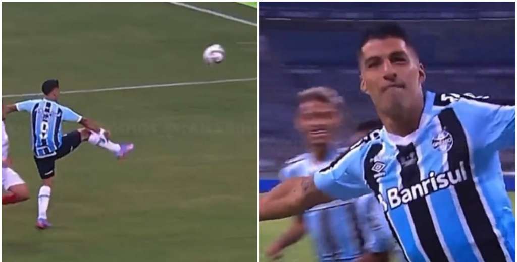 Luis Su&aacute;rez y un arranque brutal con Gremio: a los 5&acute;marc&oacute; su primer golazo