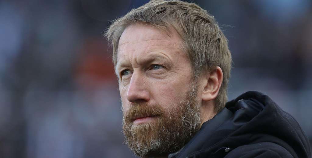Graham Potter salió a hablar: "Algunos jugadores se cambiaban en el pasillo"