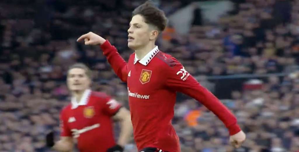 Scaloni se lo robó a España por esto: golazo en el Manchester United