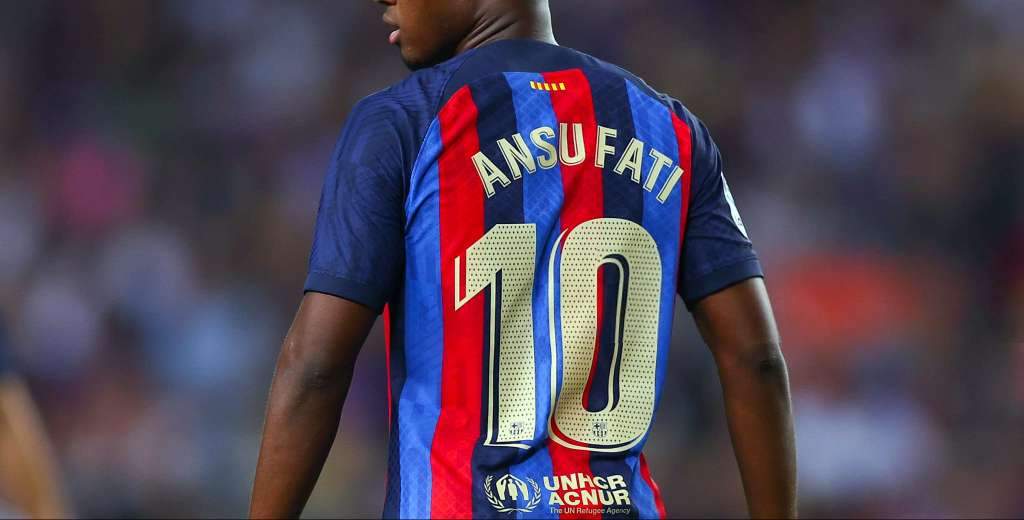 Nike quiere sacarle el 10 del Barcelona a Ansu Fati y d&aacute;rselo a &eacute;l