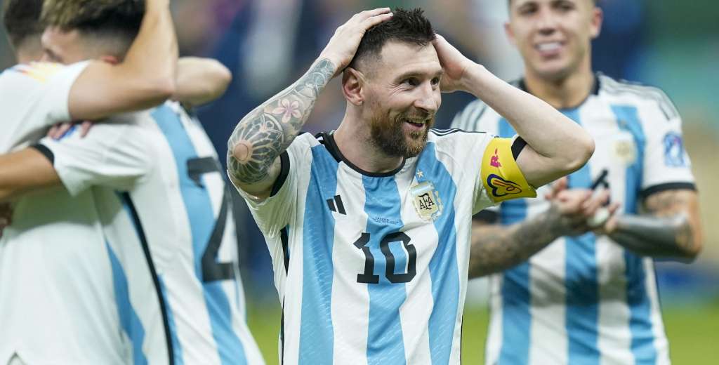 Messi hizo esa jugada contra Croacia y &eacute;l fue y le dijo: "Sos un hijo de put*"