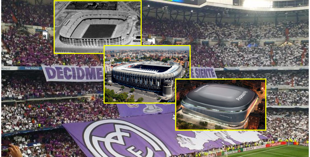 Templo del f&uacute;tbol: historia, remodelaciones y capacidad del Santiago Bernab&eacute;u
