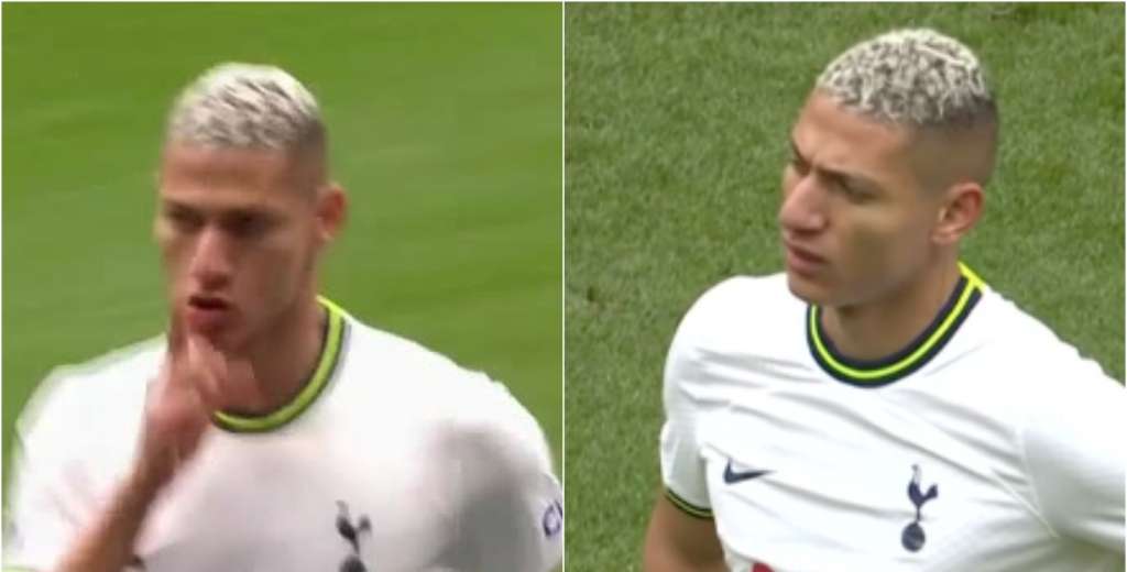 Richarlison hizo un golazo y se acord&oacute; de Antonio Conte: se lo anularon...