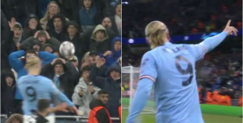 Haaland es una m&aacute;quina: dos goles en 67 segundos como si fuera f&aacute;cil