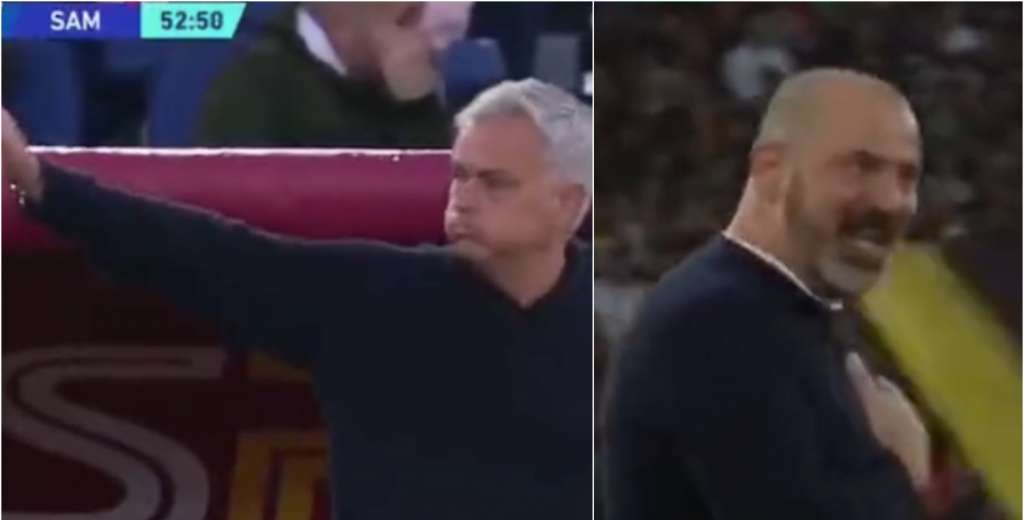 Mourinho se enoj&oacute; con los hinchas de Roma: "A mis amigos no los toca nadie"