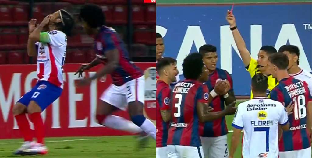 Ins&oacute;lito: debut&oacute; en la Copa Sudamericana y lo echaron a los 6 minutos 