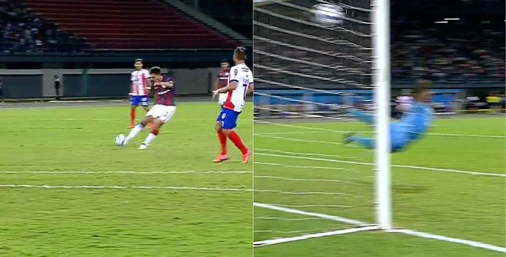 Le revent&oacute; el arco desde 20 metros: el golazo de San Lorenzo en la Sudamericana