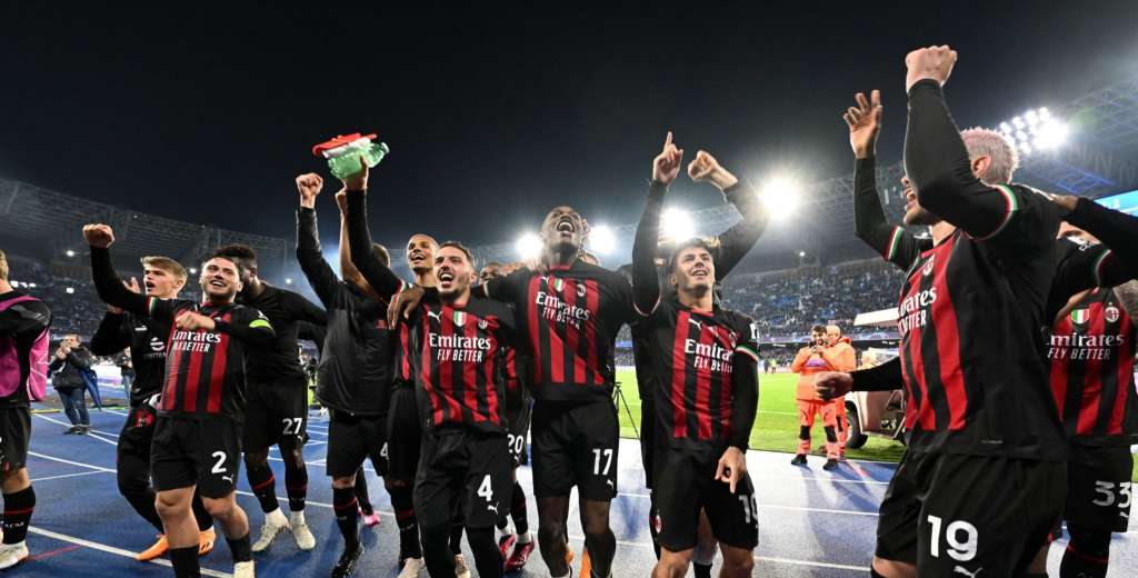Milan y sus m&iacute;stica superaron al Napoli y est&aacute;n en semis de Champions