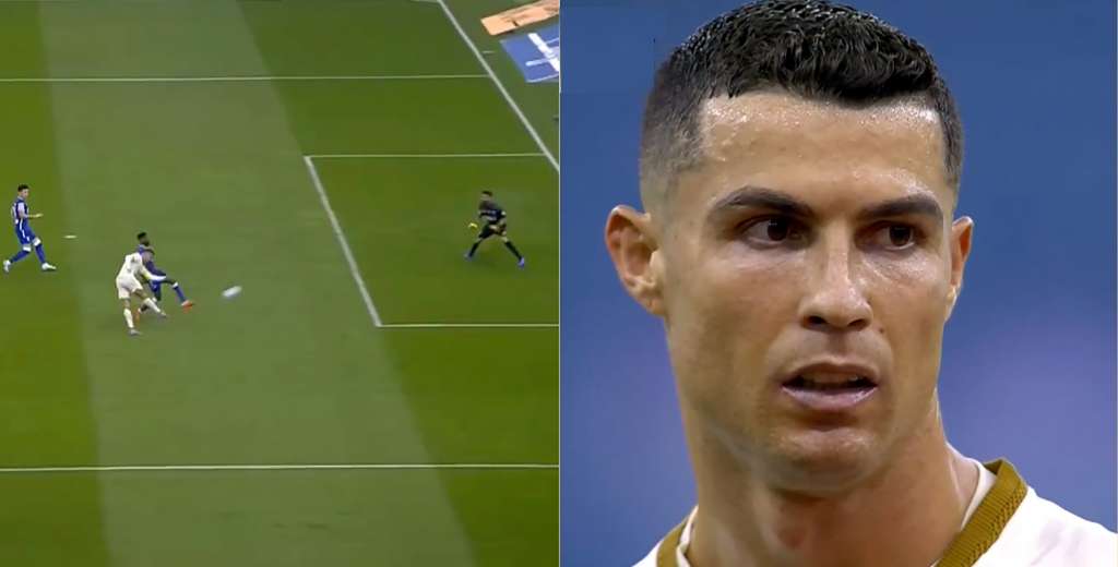 Hay que verlo: Cristiano Ronaldo metió un golazo y se lo anularon