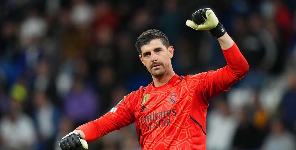 No lo pueden ni ver: el polémico festejo de Courtois que enfureció al Chelsea