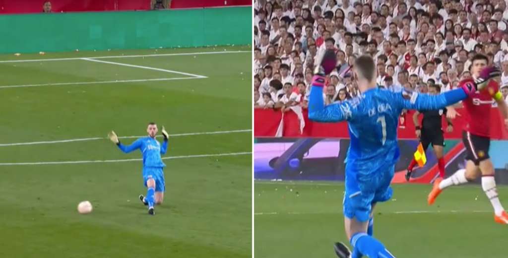 La quiso despejar y la dej&oacute; servida: De Gea y un error imborrable