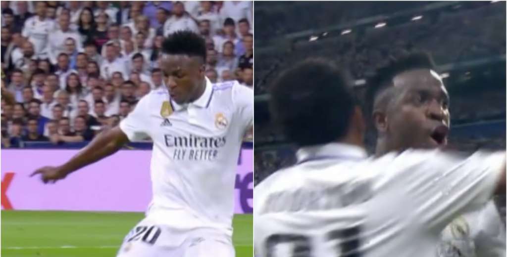 Hoy es el mejor delantero del mundo: Vinicius encaró y le voló el arco al City